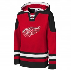 Толстовка Detroit Red Wings Youth Ageless Must Have Home V-Neck - Red
