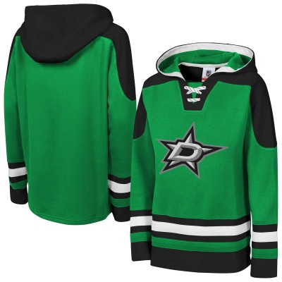 Подростковая Dallas Stars Kelly Green Ageless Must Have Home V-Neck Pullover Hoodie