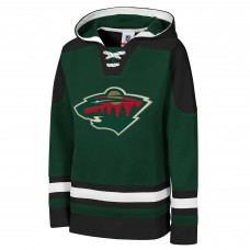 Толстовка Подростковая Minnesota Wild Green Ageless Must Have Home V-Neck