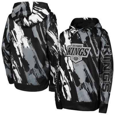 Подростковая Los Angeles Kings Black Master Snipe Pullover Hoodie