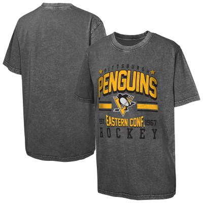 Футболка Подростковая Pittsburgh Penguins Black Sure