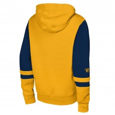 Подростковая Nashville Predators Gold Face Off Full-Zip Hoodie