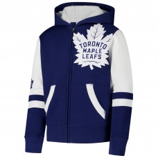 Толстовка на молнии Подростковая Toronto Maple Leafs Blue Face Off Толстовка на молнии Подростковая Toronto Maple Leafs Blue Face Off