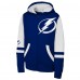Толстовка на молнии Подростковая Tampa Bay Lightning Blue Face Off