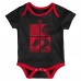 Newborn & Малышам Chicago Blackhawks Legend Three-Piece Bodysuit Set