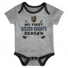 Newborn & Малышам Vegas Golden Knights Legend Three-Piece Bodysuit Set