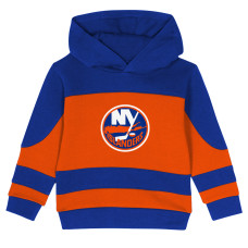 Toddler New York Islanders Navy/Orange Puck Hero Fleece Hoodie and Sweatpants Set