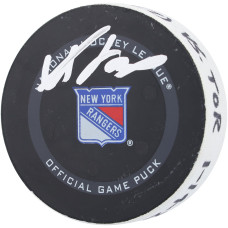 Шайба с игры Adam Fox New York Rangers Autographed Fanatics Authentic from January 19, 2022 vs. Toronto Maple Leafs - Second of Two Goals Scored Шайба с игры Adam Fox New York Rangers Autographed Fanatics Authentic from January 19, 2022 vs. Toronto Maple Leafs - Second of Two Goals Scored