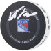 Шайба с игры Adam Fox New York Rangers Autographed Fanatics Authentic from January 19, 2022 vs. Toronto Maple Leafs - Second of Two Goals Scored Шайба с игры Adam Fox New York Rangers Autographed Fanatics Authentic from January 19, 2022 vs. Toronto Maple Leafs - Second of Two Goals Scored