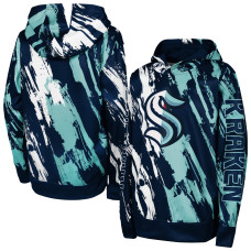 Preschool Seattle Kraken Deep Sea Blue Master Snipe Pullover Hoodie
