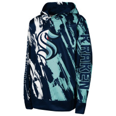 Preschool Seattle Kraken Deep Sea Blue Master Snipe Pullover Hoodie
