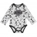 Малышам Los Angeles Kings White Quick Learner Long Sleeve Bodysuit