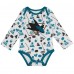 Малышам San Jose Sharks White Quick Learner Long Sleeve Bodysuit