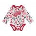 Малышам Detroit Red Wings White Quick Learner Long Sleeve Bodysuit