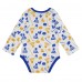 Малышам St. Louis Blues White Quick Learner Long Sleeve Bodysuit