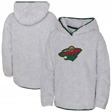Толстовка Подростковая Girls Minnesota Wild Heather Gray Ultimate Teddy Fleece