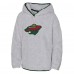 Толстовка Подростковая Girls Minnesota Wild Heather Gray Ultimate Teddy Fleece