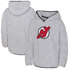 Толстовка Подростковая Girls New Jersey Devils Gray Ultimate Teddy Fleece