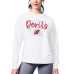 Женская свитшот New Jersey Devils MSX by Michael Strahan White Millie Raglan Pullover Женская свитшот New Jersey Devils MSX by Michael Strahan White Millie Raglan Pullover