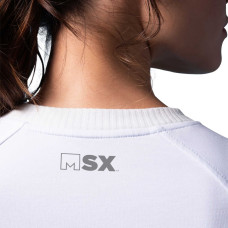 Женская свитшот New Jersey Devils MSX by Michael Strahan White Millie Raglan Pullover Женская свитшот New Jersey Devils MSX by Michael Strahan White Millie Raglan Pullover