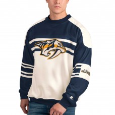 Кофта Nashville Predators Starter Defense Fleece Crewneck - White