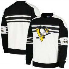 Кофта Pittsburgh Penguins Starter White Defense Fleece Crewneck