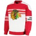 Кофта Chicago Blackhawks Starter Defense Fleece Crewneck - White