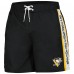 Pittsburgh Penguins G-III Sports by Carl Banks Black Streamline Volley Swim Trunks