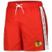 Плавки Chicago Blackhawks G-III Sports by Carl Banks Streamline Volley Swim - Red