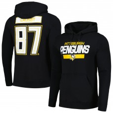 Толстовка Sidney Crosby Pittsburgh Penguins Levelwear Podium Name & Number - Black