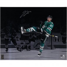 Jason Robertson Dallas Stars Autographed Fanatics Authentic 16 x 20 Green Jersey Celebration Photograph
