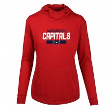Толстовка Женская Washington Capitals Alexander Ovechkin Levelwear Red Vivid Player Name & Number