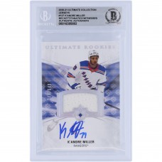KAndre Miller New York Rangers Autographed 2020-21 Upper Deck Ultimate Collection Jerseys Relic #127 Beckett Fanatics Witnessed Authenticated 10 Rookie Card KAndre Miller New York Rangers Autographed 2020-21 Upper Deck Ultimate Collection Jerseys Relic #127 Beckett Fanatics Witnessed Authenticated 10 Rookie Card