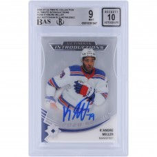 KAndre Miller New York Rangers Autographed 2020-21 Upper Deck Ultimate Collection Introductions #UI-69 Beckett Fanatics Witnessed Authenticated 9/10 Rookie Card KAndre Miller New York Rangers Autographed 2020-21 Upper Deck Ultimate Collection Introductions #UI-69 Beckett Fanatics Witnessed Authenticated 9/10 Rookie Card