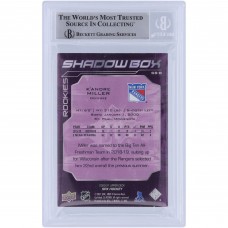 KAndre Miller New York Rangers Autographed 2020-21 Upper Deck SPX Shawdow Box #SB-8 Beckett Fanatics Witnessed Authenticated Rookie Card KAndre Miller New York Rangers Autographed 2020-21 Upper Deck SPX Shawdow Box #SB-8 Beckett Fanatics Witnessed Authenticated Rookie Card