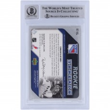 Henrik Lundqvist New York Rangers Autographed 2005-06 Upper Deck Rookie Threads #RT-HL Beckett Fanatics Witnessed Authenticated 9/10 Rookie Card