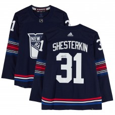 Igor Shesterkin New York Rangers Autographed Fanatics Authentic 2023-24 Navy Alternate adidas Authentic Jersey Igor Shesterkin New York Rangers Autographed Fanatics Authentic 2023-24 Navy Alternate adidas Authentic Jersey