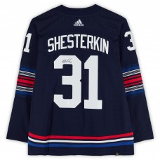Igor Shesterkin New York Rangers Autographed Fanatics Authentic 2023-24 Navy Alternate adidas Authentic Jersey Igor Shesterkin New York Rangers Autographed Fanatics Authentic 2023-24 Navy Alternate adidas Authentic Jersey