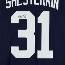 Игровая джерси Igor Shesterkin New York Rangers Autographed Fanatics Authentic 2023-24 Navy Alternate adidas Authentic