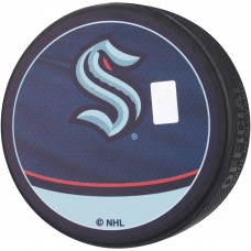 Jared McCann Seattle Kraken Autographed Fanatics Authentic 2022-23 Reverse Retro Hockey Puck