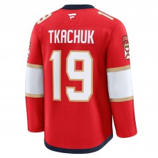 Игровая джерси Игровая джерси Florida Panthers Matthew Tkachuk Fanatics Red Home Premium