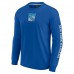 New York Rangers Fanatics Blue Elements Strive Long Sleeve T-Shirt