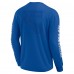 New York Rangers Fanatics Blue Elements Strive Long Sleeve T-Shirt