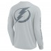 Футболка Tampa Bay Lightning Fanatics Gray Elements Strive Long Sleeve