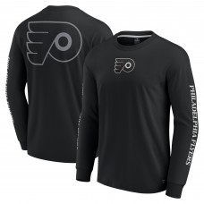 Футболка с длинным рукавом Philadelphia Flyers Fanatics Black Elements Strive