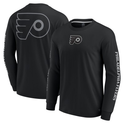 Футболка с длинным рукавом Philadelphia Flyers Fanatics Black Elements Strive