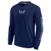 Футболка с длинным рукавом Washington Capitals Fanatics Elements Strive - Navy