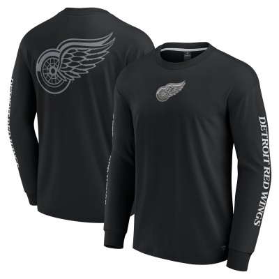 Футболка с длинным рукавом Detroit Red Wings Fanatics Elements Strive - Black