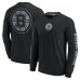 Футболка с длинным рукавом Boston Bruins Fanatics Black Elements Strive