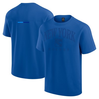 New York Rangers Fanatics Blue Elements Flex Tri-Blend T-Shirt